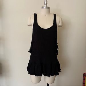 South Moon Under Black Beach Coverup